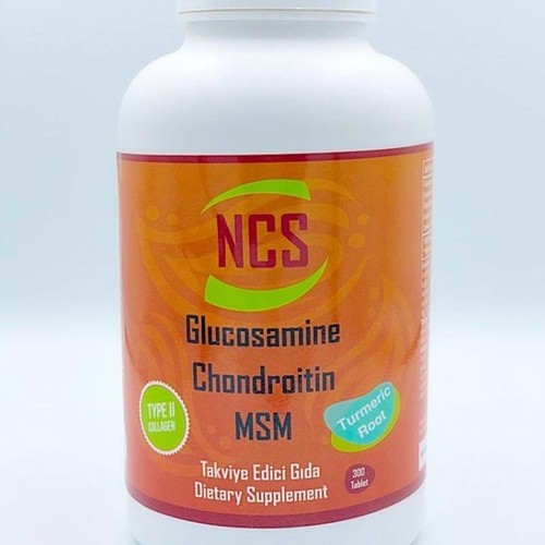 NCS  Glucosamine Chondroitin MSM TYPE II Collagen Turmeric 300 Tablet 