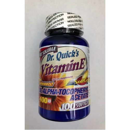Dr.Quick's Vitamin E 268 mg 100 softgels