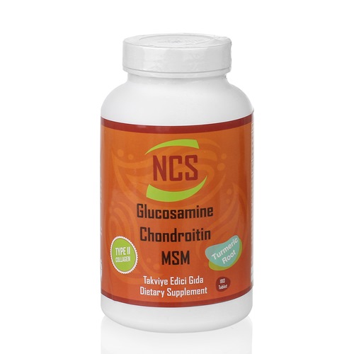 NCS  Glucosamine Chondroitin MSM TYPE II Collagen Turmeric 180 Tablet 