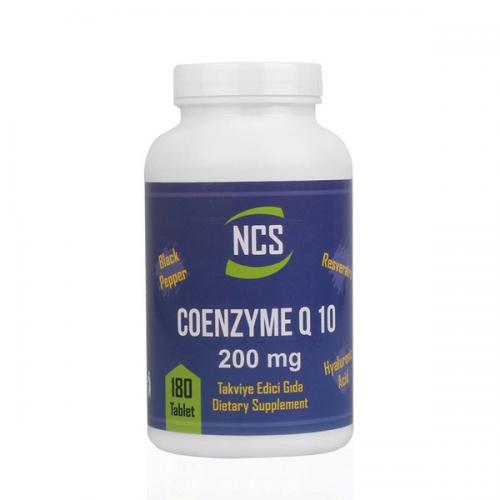 NCS Coenzyme Q 10 Resveratrol Hyaluronic Acid Black Pepper 180 Tablet