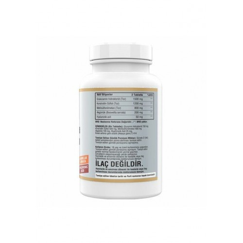 NCS  Glucosamine Chondroitin MSM Hyaluronic Acid Boswellia Serrata 120 Tablet
