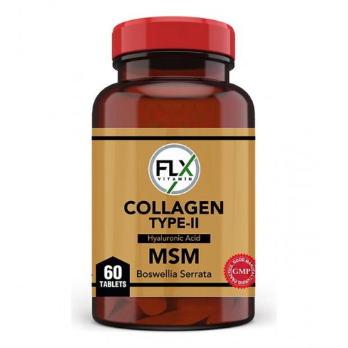 Flx Collagen Type-Iı Hyaluronic Acid Msm Boswellia Serrata 60 Tablet