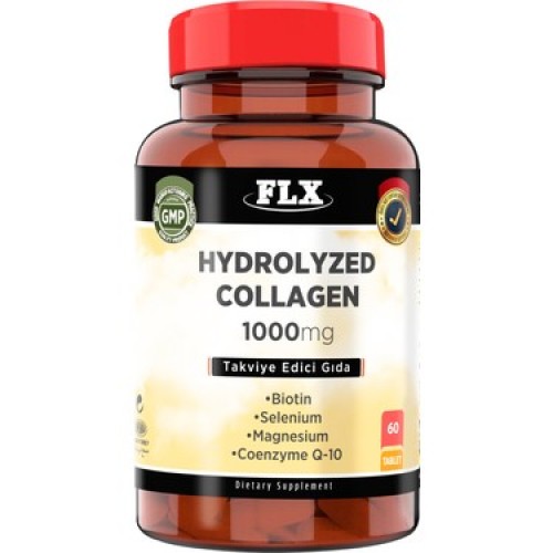 Flx Hidrolize Collagen Coenzyme Biotin Selenium Magnezyum 60 Tablet