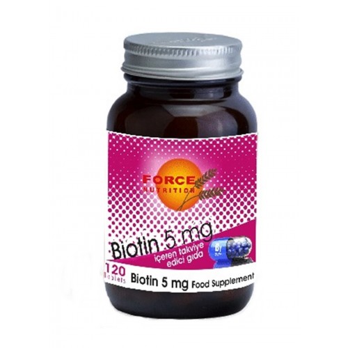 Force Nutrition Biotin 5 mg 120 Tablet