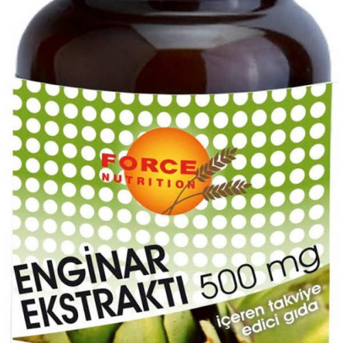 Force Nutrition Artichoke (enginar) 500 mg 120 Tablet 