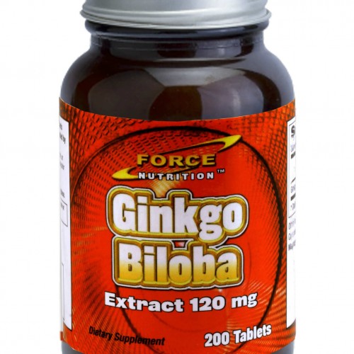 Force Nutrition Ginkgo Biloba Extract 120 MG 200 Tablet
