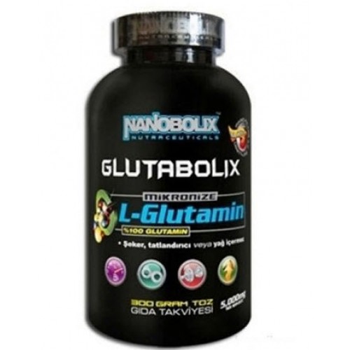 Nanobolix Glutabolix L-Glutamin, 300 Gram