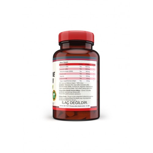 Nevfix 120 Tablet Glucosamine Chondroitin Msm Hyaluronic Acid 