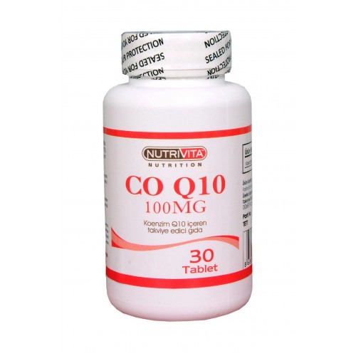      Nutrivita Nutrition Coenzyme Q10 100 Mg 30 Tablet