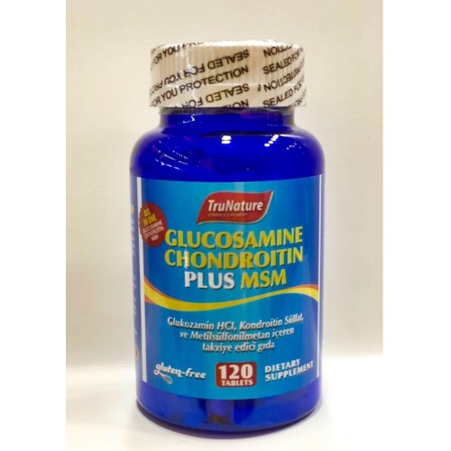 Trunature Glucosamine Chondroitin Plus Msm 120 Tablet
