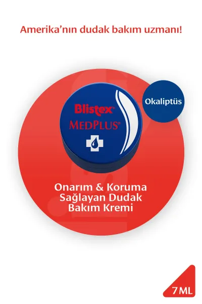 Medplus Jar - Kuruyan Ve Çatlayan Dudaklar Için Yoğun Bakım Dudak Kremi