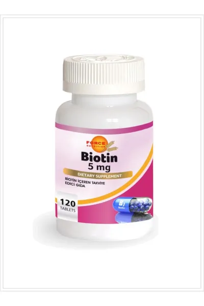 Force Nutrition Biotin 5 mg 120 Tablet
