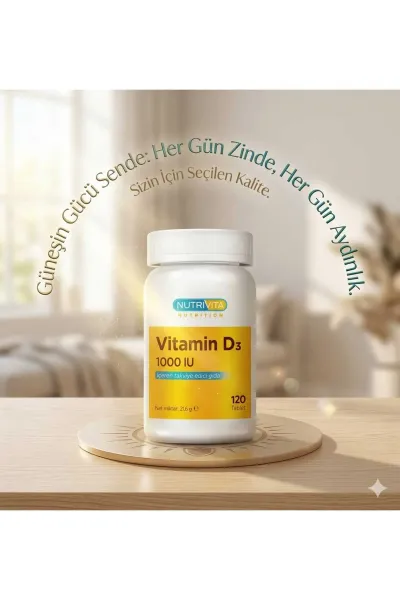 D3 Vitamin 1000 Iu 120 Tablet