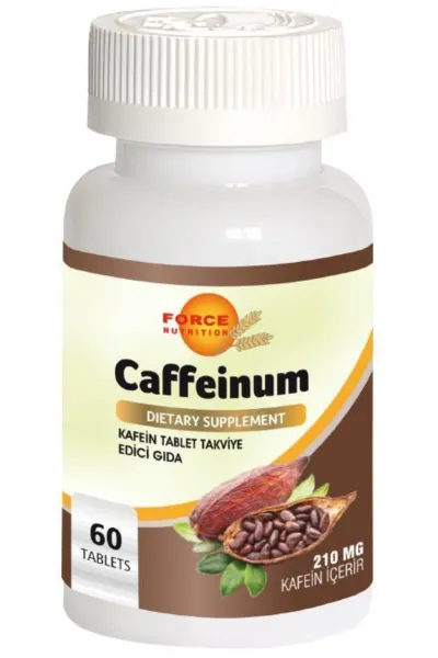 Kafein Kafenyum 210 Mg Caffenium 60 Tablet