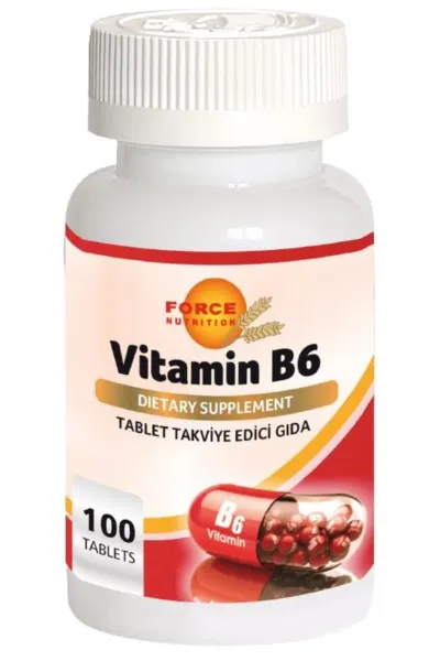 Vitamin B6 Vitamini 100 Tablet