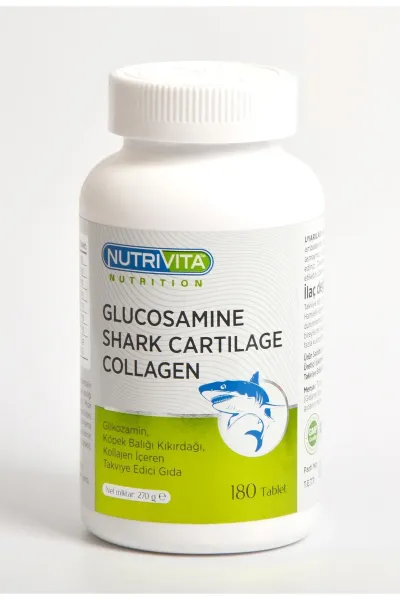 180 Tablet Glucosamine Shark Cartilage Collagen