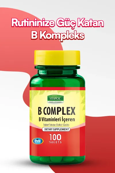 B Kompleks 100 Tablet Vitamin B Complex