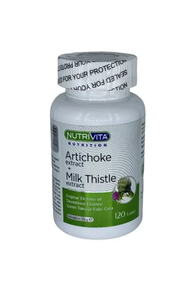 Artichoke Milk Thistle Extract 120 Tablet